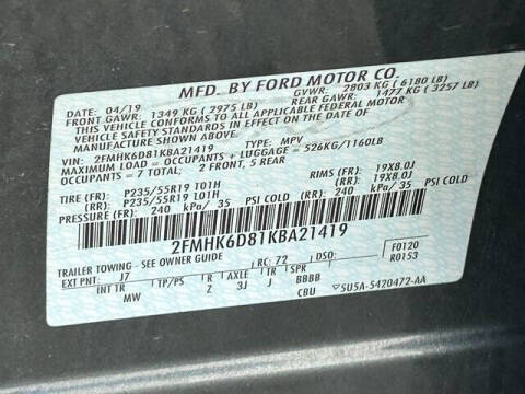 2019 Ford Flex Limited