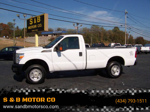 2015 Ford F-250 Super Duty for sale at S & B MOTOR CO in Danville VA