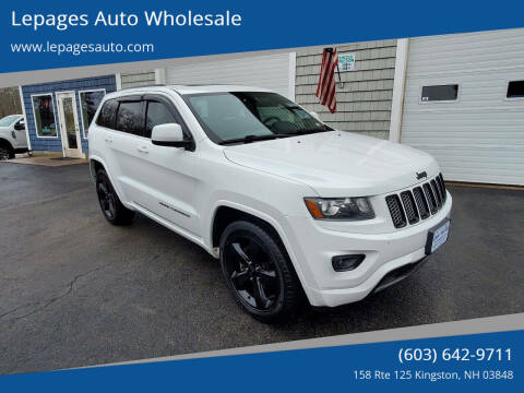 2015 Jeep Grand Cherokee for sale at Lepages Auto Wholesale in Kingston NH