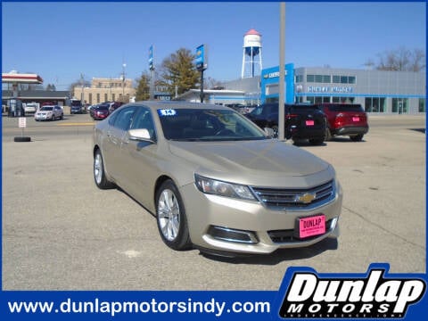 2014 Chevrolet Impala for sale at DUNLAP MOTORS INC in Independence IA