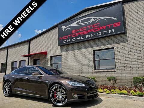 2014 Tesla Model S for sale at Exotic Motorsports of Oklahoma in Edmond OK