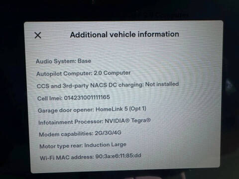 2017 Tesla Model S 75