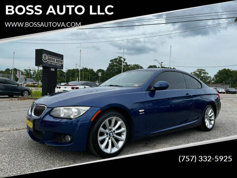 2011 BMW 3 Series for sale at BOSS AUTO LLC in Norfolk VA