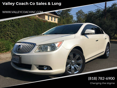 2011 Buick LaCrosse for sale at Valley Coach Co Sales & Leasing in Van Nuys CA