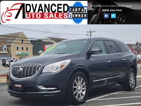 2013 Buick Enclave for sale at Advanced Auto Sales in Dracut MA