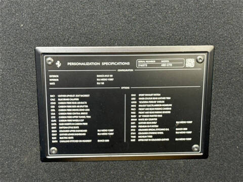 2016 Ferrari 488 GTB