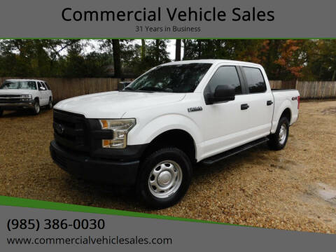 2016 Ford F-150 for sale at Commercial Vehicle Sales in Ponchatoula LA