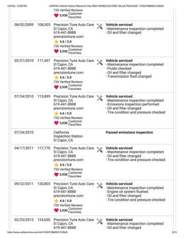 2002 Honda Accord Value Package