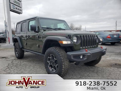 2023 Jeep Wrangler Unlimited for sale at Vance Fleet Services in Guthrie OK