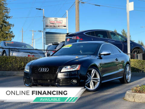 2010 Audi S5 for sale at Real Deal Cars in Everett WA