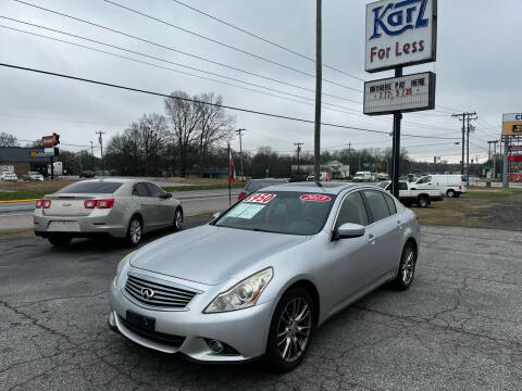 2013 Infiniti G37 Sedan for sale at Import Auto Mall in Greenville SC