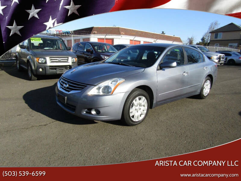 2012 Nissan Altima for sale at ARISTA CAR COMPANY LLC in Portland OR