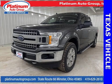 2019 Ford F-150 for sale at Platinum Auto Group Inc. in Minster OH