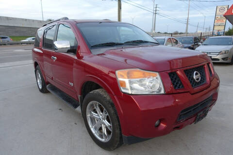 2008 Nissan Armada for sale at Universal Credit in Houston TX