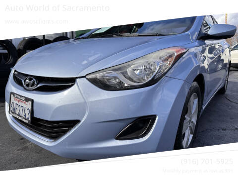 2011 Hyundai Elantra for sale at Auto World of Sacramento in Sacramento CA