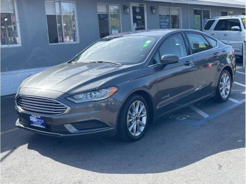 2017 Ford Fusion Hybrid for sale at AutoDeals in Hayward CA