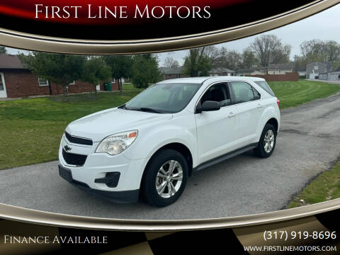 2014 Chevrolet Equinox for sale at First Line Motors in Jamestown IN