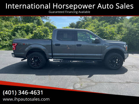 2018 Ford F-150 for sale at International Horsepower Auto Sales in Warwick RI