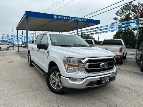 2021 Ford F-150 for sale at Quality Investments in Tyler TX