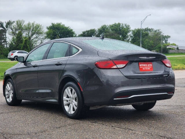 2015 Chrysler 200 for sale at Optimus Auto in Omaha, NE