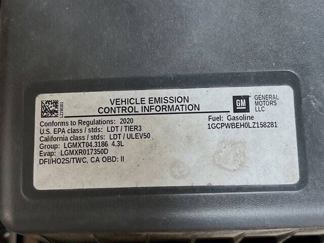 2020 Chevrolet Silverado 1500