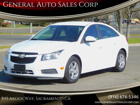 2014 Chevrolet Cruze for sale at General Auto Sales Corp in Sacramento CA