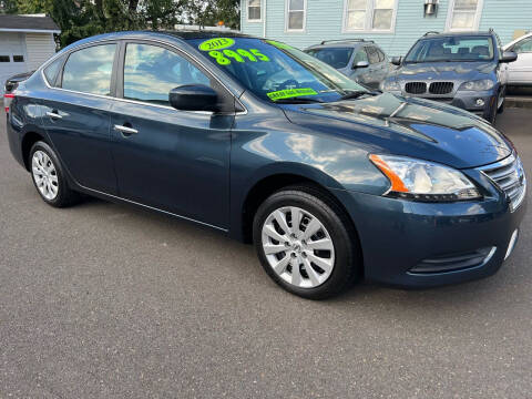 2013 Nissan Sentra for sale at Alexander Antkowiak Auto Sales Inc. in Hatboro PA