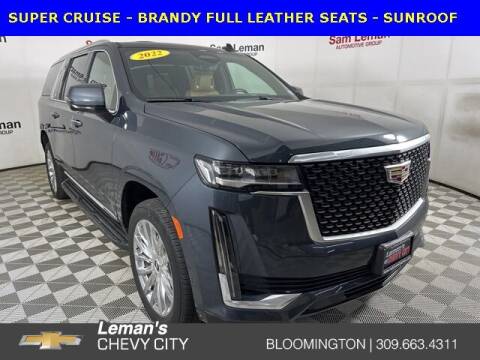 2022 Cadillac Escalade ESV for sale at Leman's Chevy City in Bloomington IL
