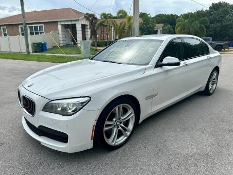 2015 BMW 7 Series for sale at JT AUTO INC in Oakland Park FL