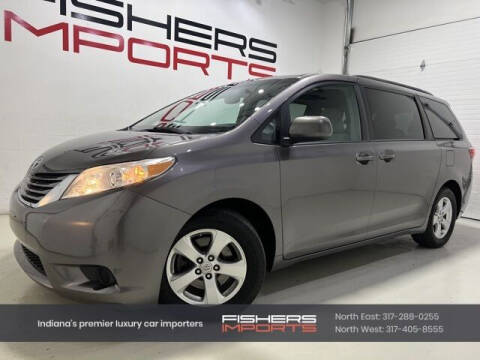 2016 Toyota Sienna for sale at Fishers Imports in Fishers IN
