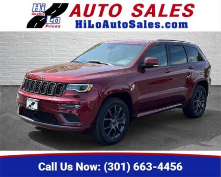 2021 Jeep Grand Cherokee for sale at Hi-Lo Auto Sales in Frederick MD