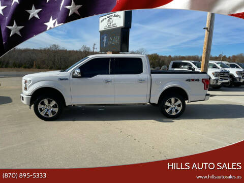 2015 Ford F-150 for sale at Hills Auto Sales in Salem AR