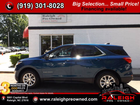 2019 Chevrolet Equinox for sale at Raleigh Pre-Owned in Raleigh NC