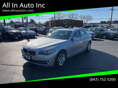 2013 BMW 5 Series for sale at All In Auto Inc in Palatine IL