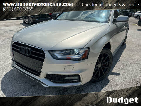 2014 Audi A4 for sale at Budget Motorcars in Tampa FL