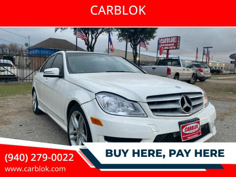 2014 Mercedes-Benz C-Class for sale at CARBLOK in Lewisville TX