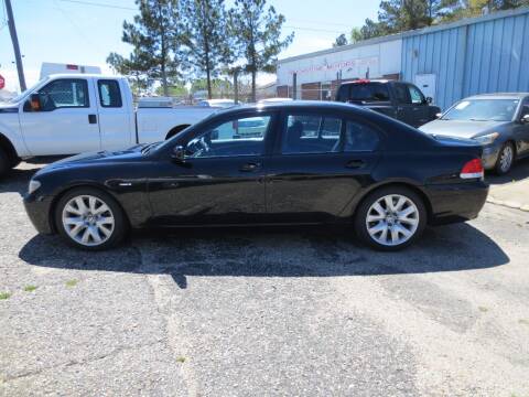 2003 BMW 7 Series for sale at Touchstone Motor Sales INC in Hattiesburg MS