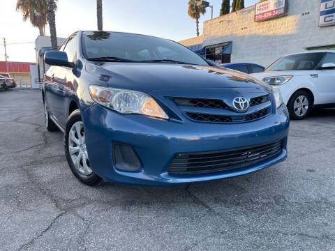 2013 Toyota Corolla for sale at Arno Cars Inc in North Hills CA