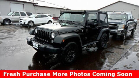 2015 Jeep Wrangler for sale at Nyhus Family Sales in Perham MN