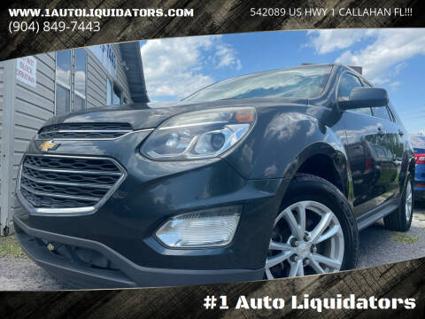 2017 Chevrolet Equinox for sale at #1 Auto Liquidators in Callahan FL