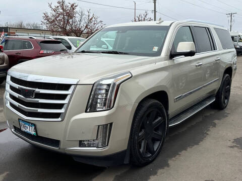 2015 Cadillac Escalade ESV for sale at Rivera Auto Sales LLC - Rivera Auto Sales - Rice St in Saint Paul MN