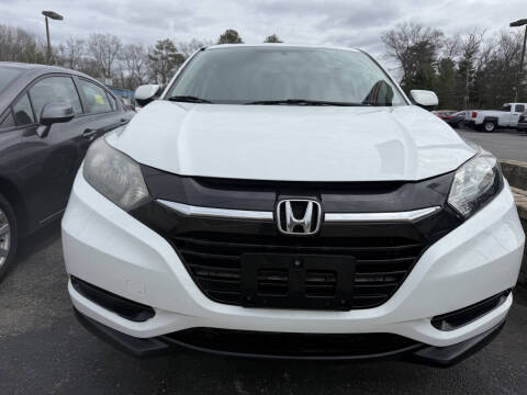 2016 Honda HR-V for sale at M & J Auto Sales in Attleboro MA