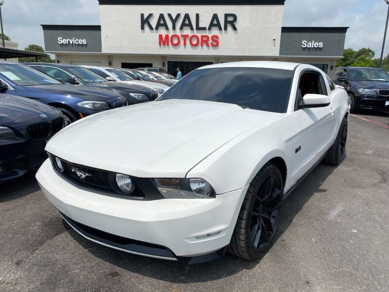 2011 Ford Mustang for sale at KAYALAR MOTORS in Houston TX
