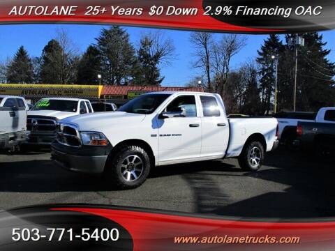 2011 RAM Ram Pickup 1500 for sale at Auto Lane in Portland OR