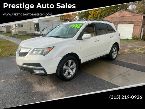 2011 Acura MDX for sale at Prestige Auto Sales in Yorkville NY