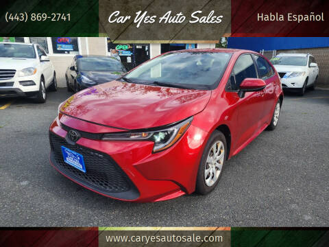 2020 Toyota Corolla for sale at Car Yes Auto Sales in Baltimore MD