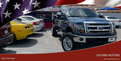 2014 Ford F-150 for sale at Os'Cars Motors in El Paso TX