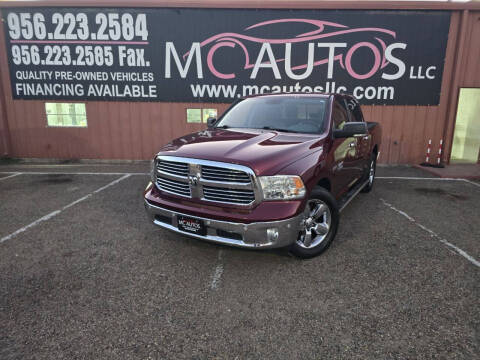 2018 RAM 1500 for sale at MC Autos LLC in Pharr TX