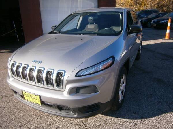 2014 Jeep Cherokee for sale at WESTSIDE AUTOMART INC in Cleveland OH