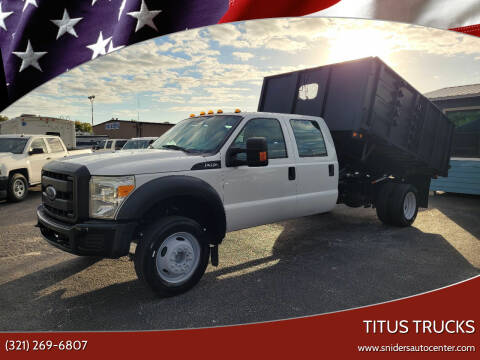 2013 Ford F-450 Super Duty for sale at Titus Trucks in Titusville FL